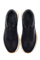 Erkek Deri Süet Detaylı Sneaker | Derimod