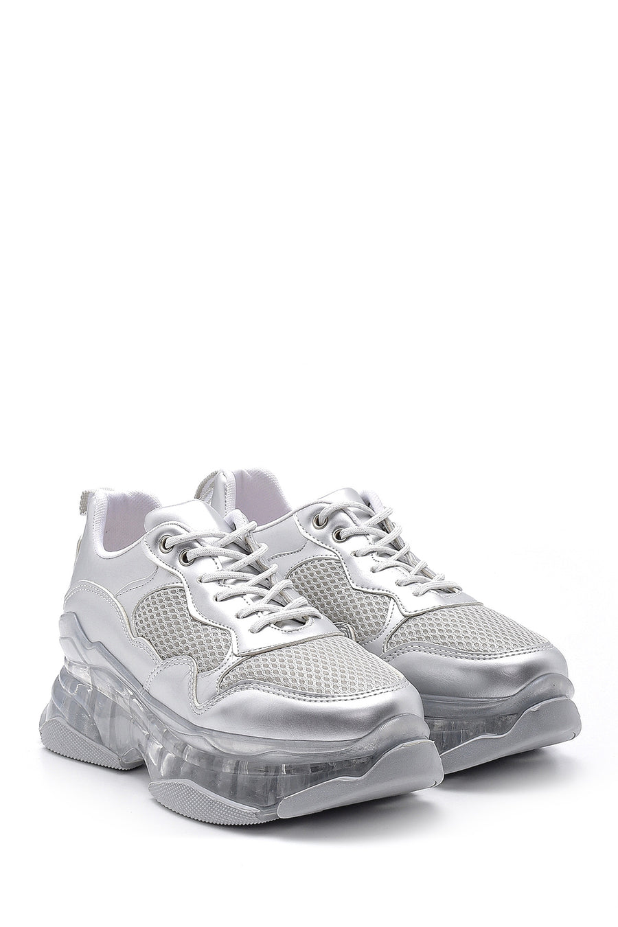 Kadın Şeffaf Tabanlı Sneaker