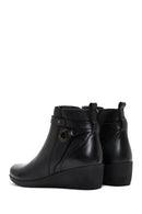 Women's Leather Wedge Heel Boots | Derimod