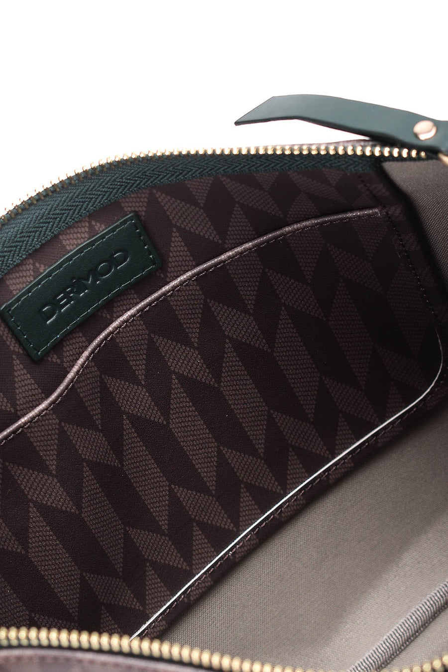BROWN GREEN PORTFOLIO BAG