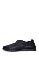 Women's Black Leather Casual Shoes | Derimod