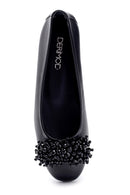 Women's Beaded Detailed Ballerinas | Derimod