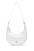 Women's White Crocodile Handbag | Derimod