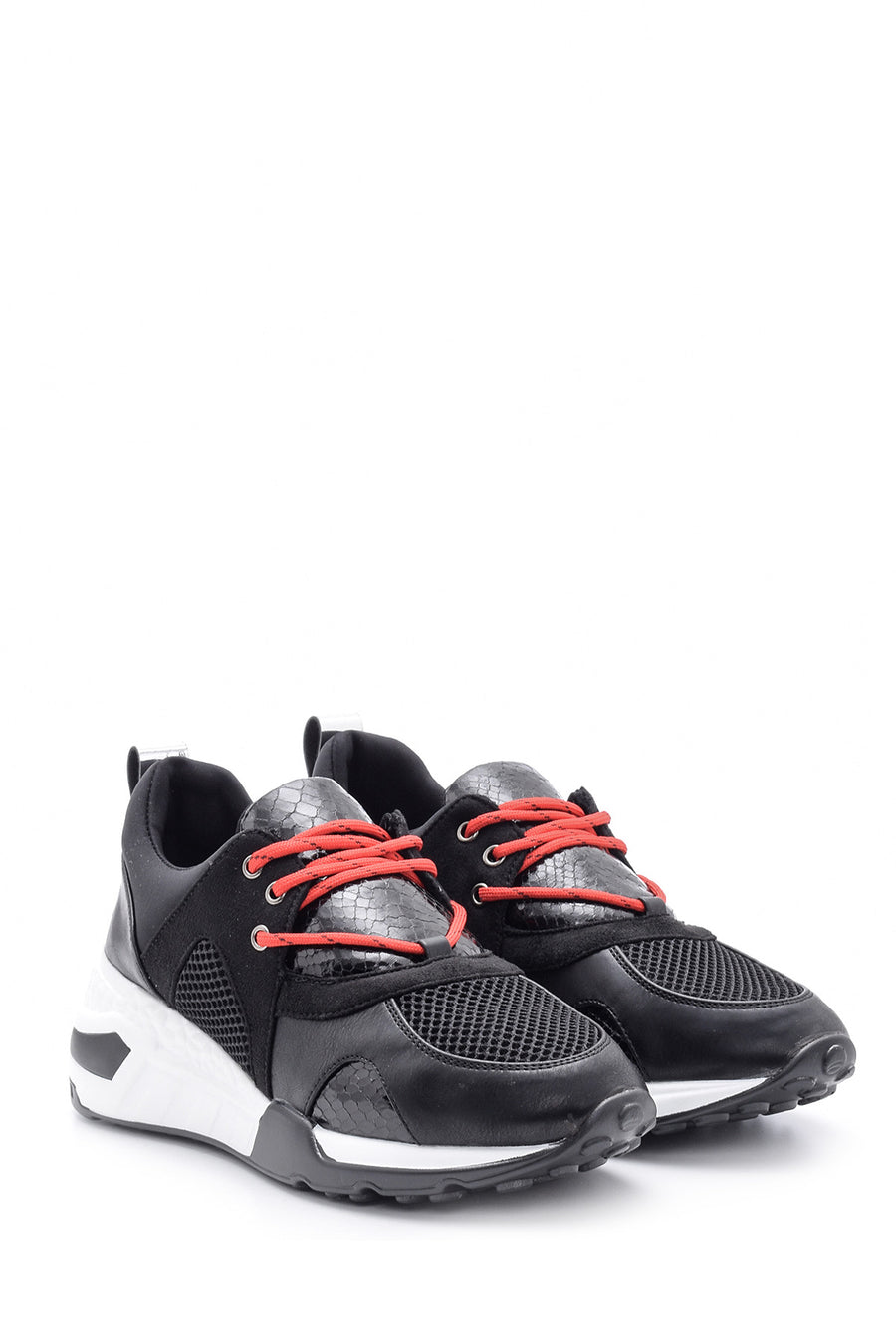 Women's Snake Pattern Detailed Sneaker
