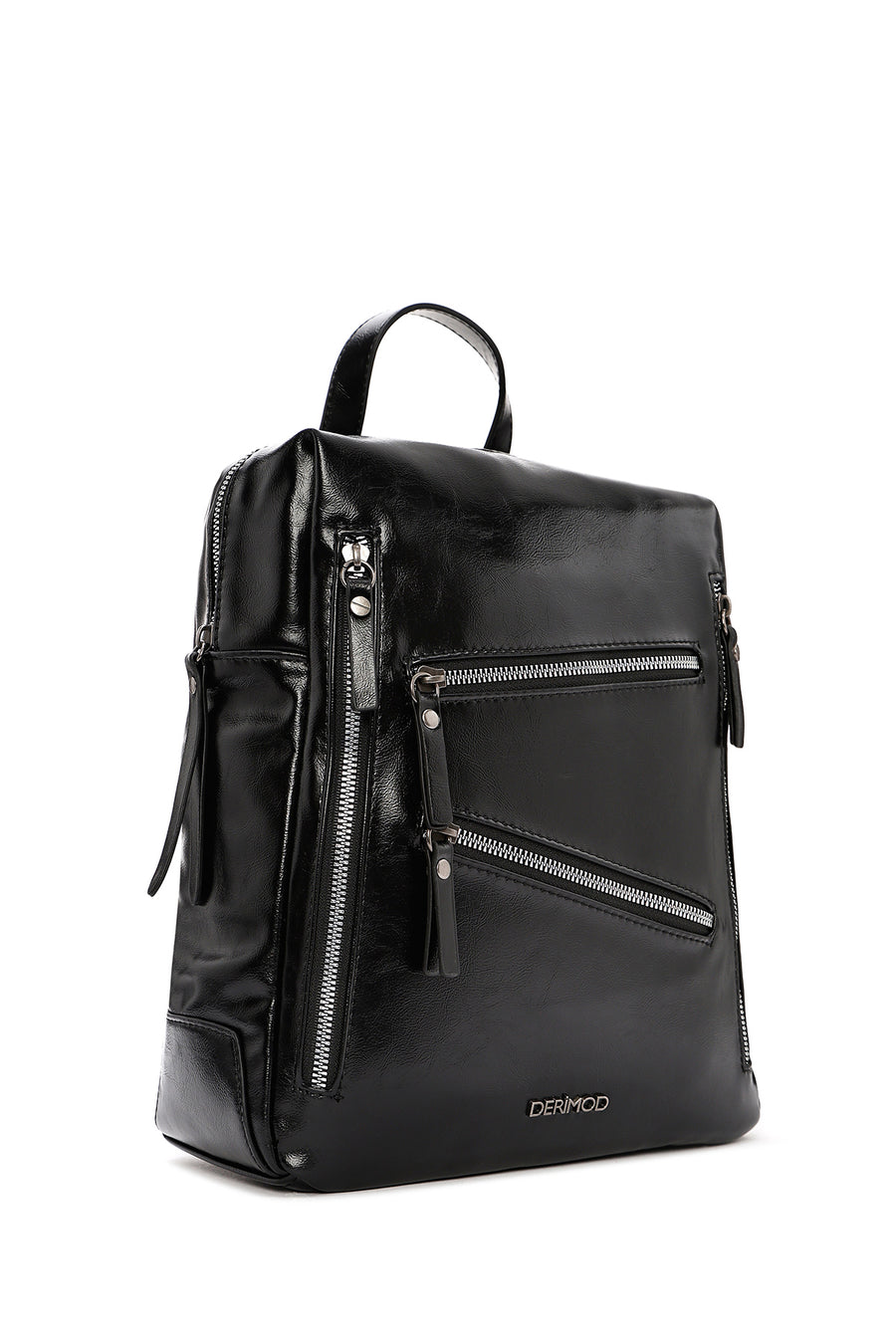 Women's Black Casual Backpack