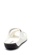 Women's Wedge Heeled Casual Slippers | Derimod