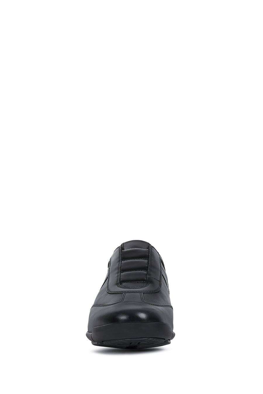 Geox Men's Black U Edgeware B Leather Sneakers