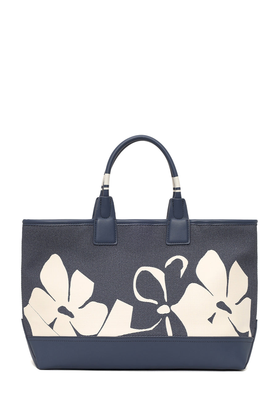 Woman Blue Long Strap Printed Shoulder Bag