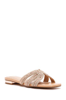 Women's Beige Slippers | Derimod