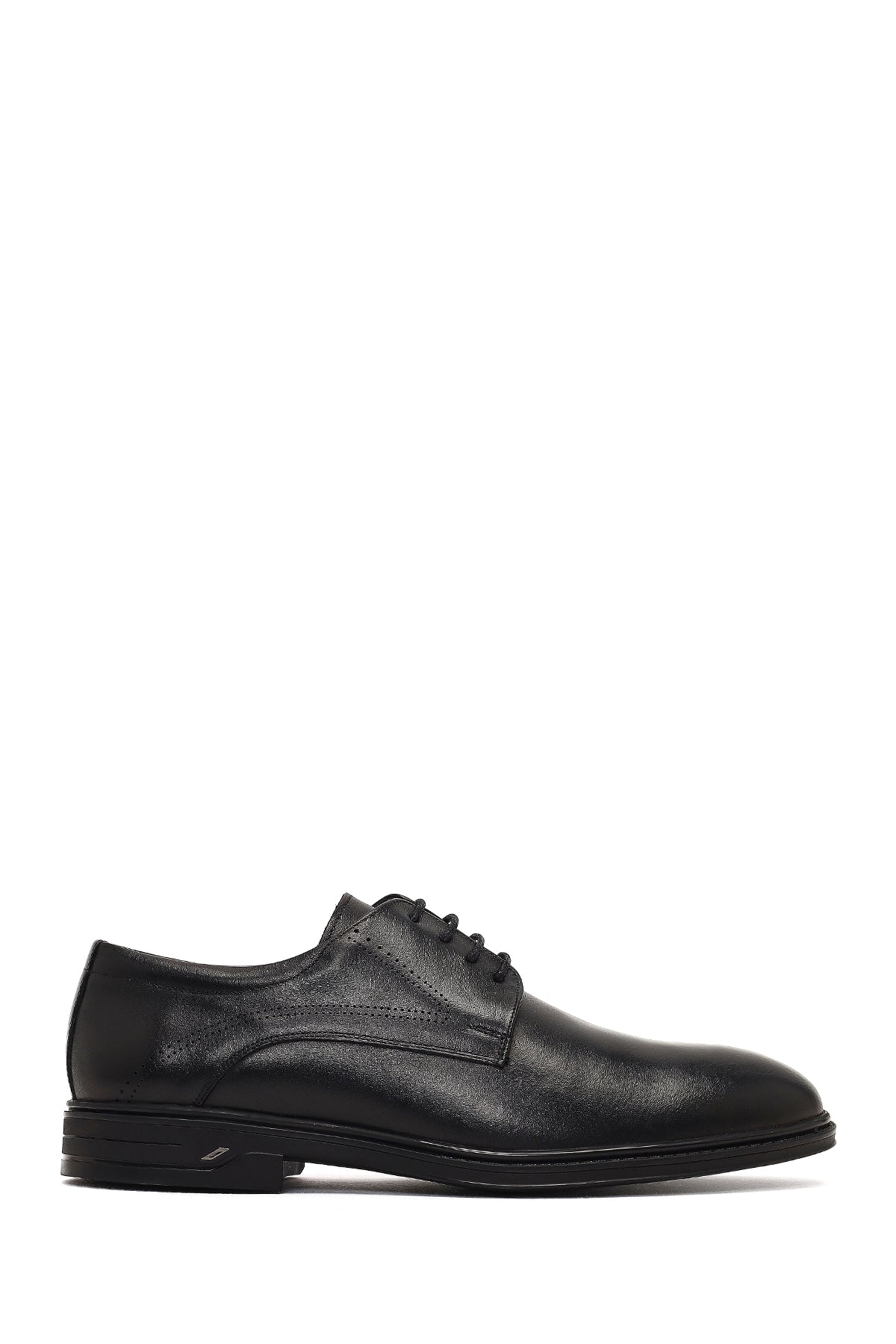 Derimod Fly Male Black Lace-Up Leather Casual Shoes WM620002DV | Derimod