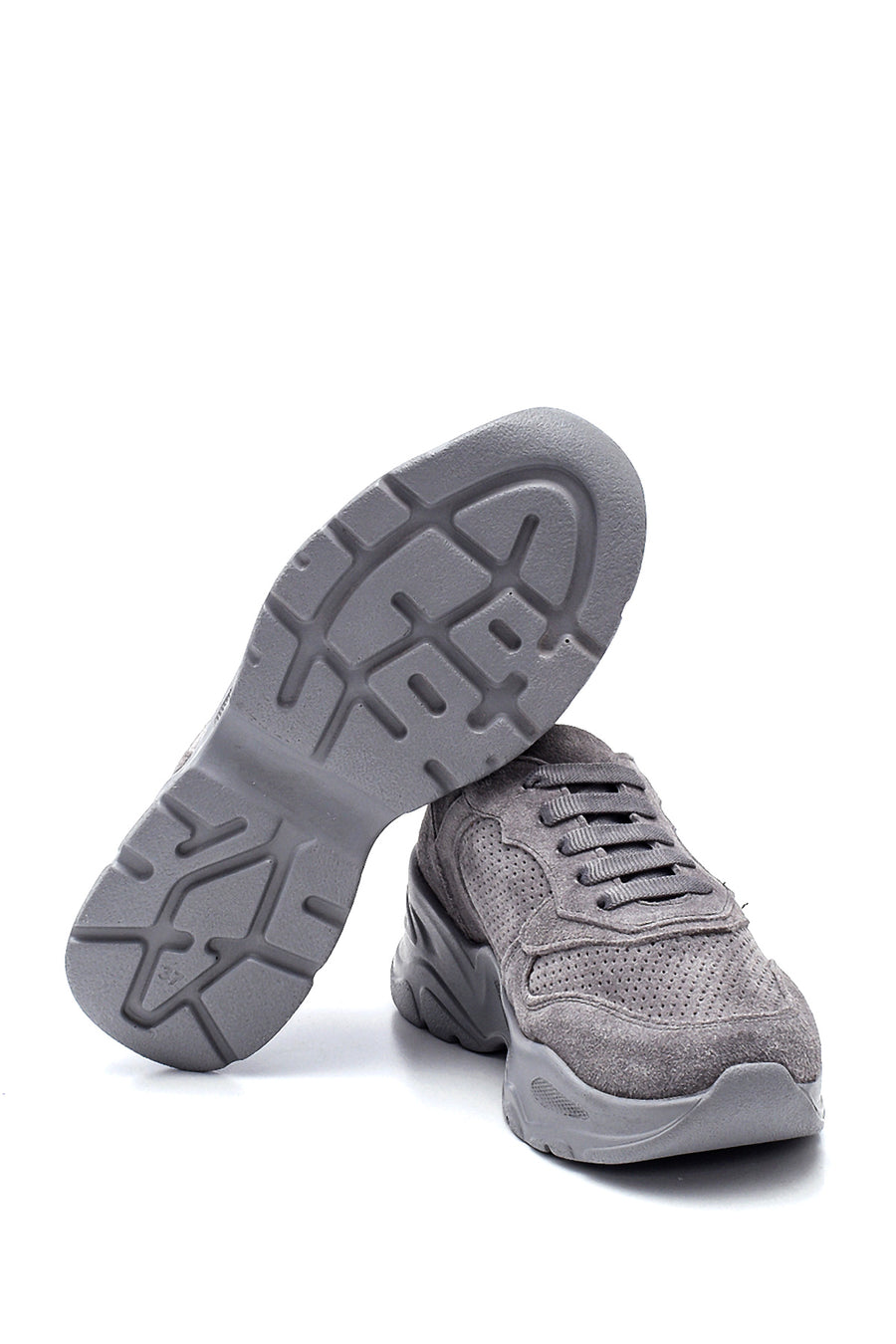 Kadın Deri Süet Sneaker