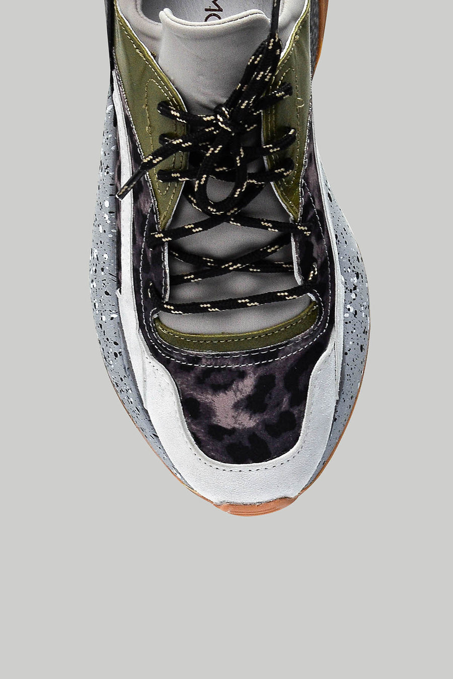 Colorful Women's Leather Sports Shoes
