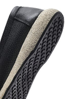 Women's Black Leather Loafer | Derimod