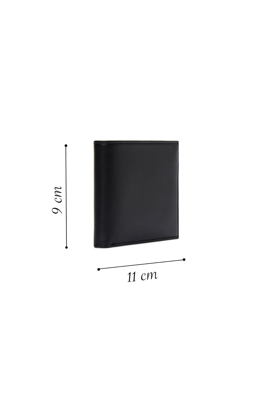 Men's Black Leather Casual Wallet