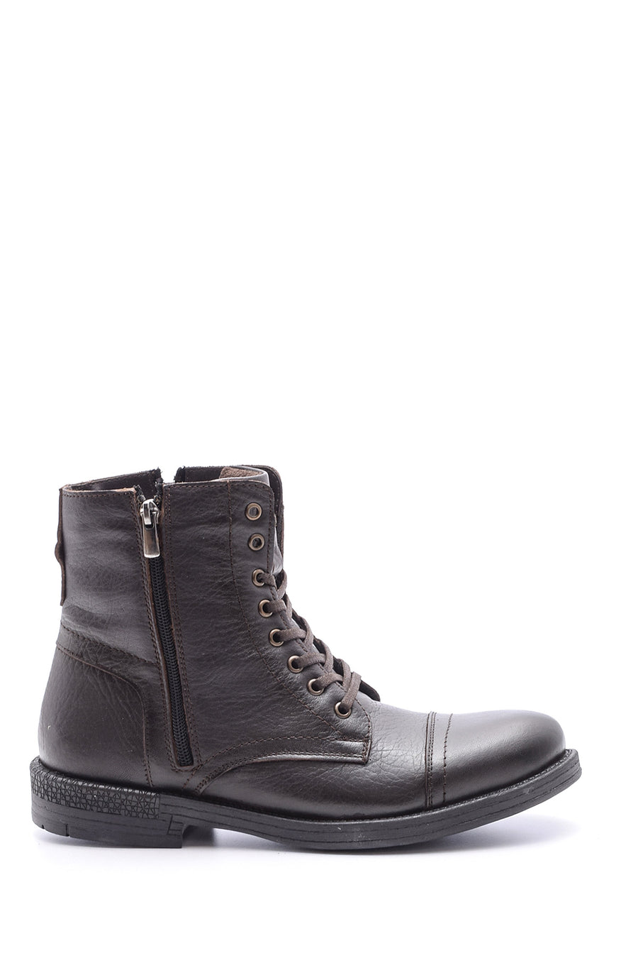 Men's Casual Leather Boots 19WFD3478FT | Derimod