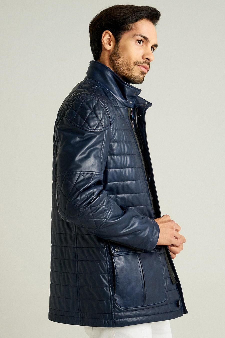Silvana Men's Leather Jacket