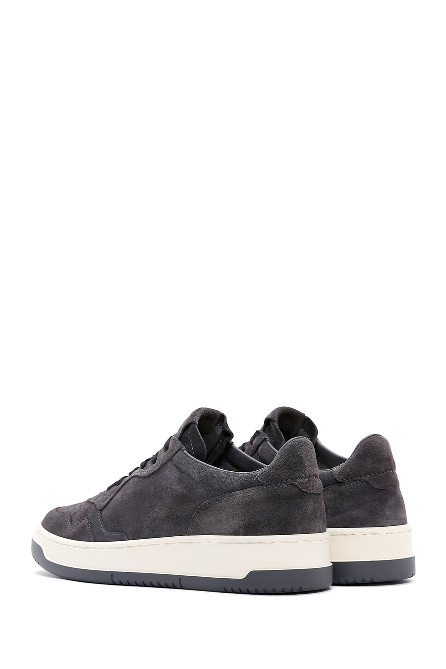 Erkek Antrasit Süet Deri Sneaker