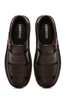 Men's Brown Leather Casual Shoes | Derimod