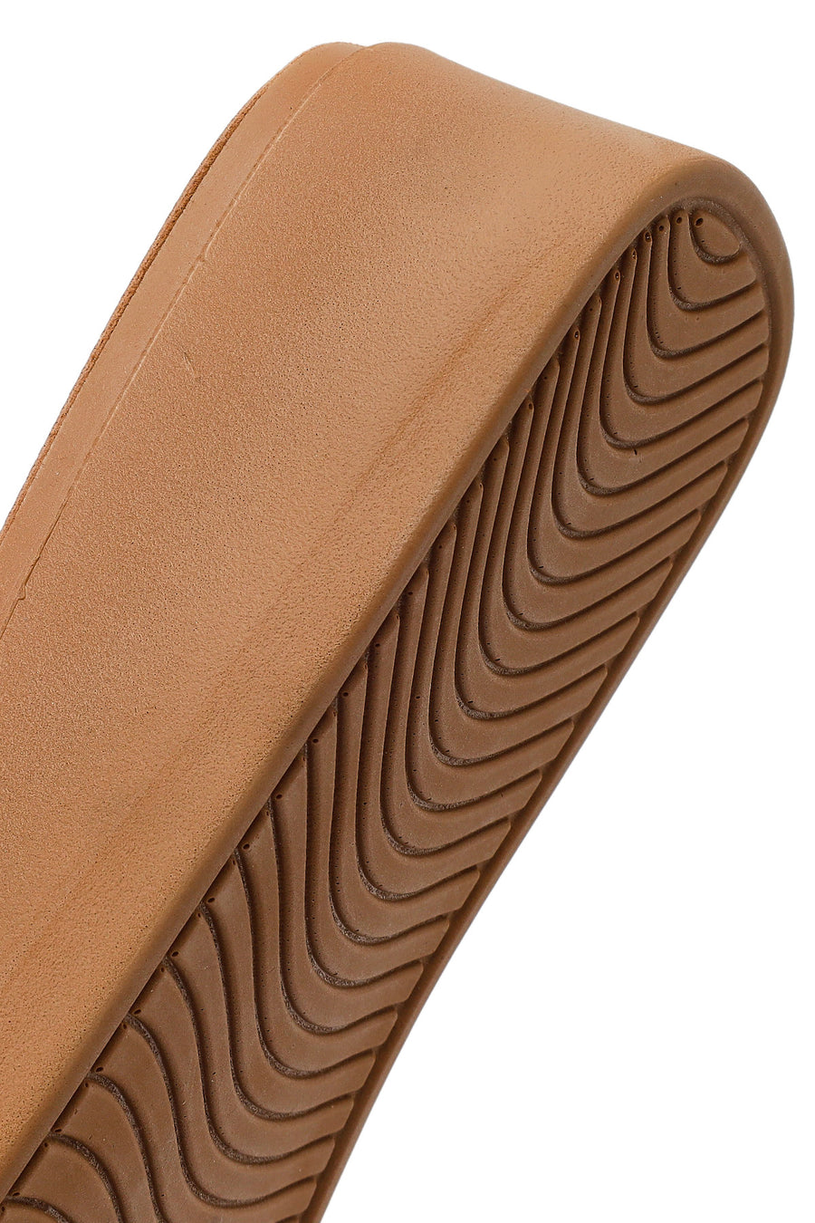 Women's Camel Chunky Sole Slippers