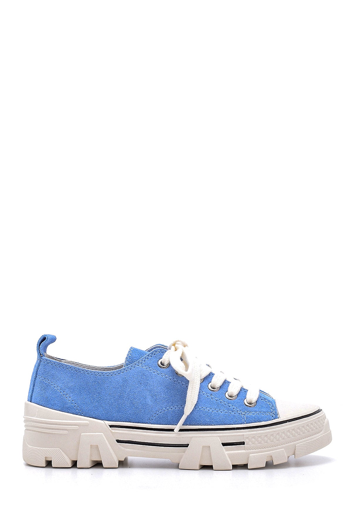 Women's Suede Leather Sneaker 20SFD220610 | Derimod