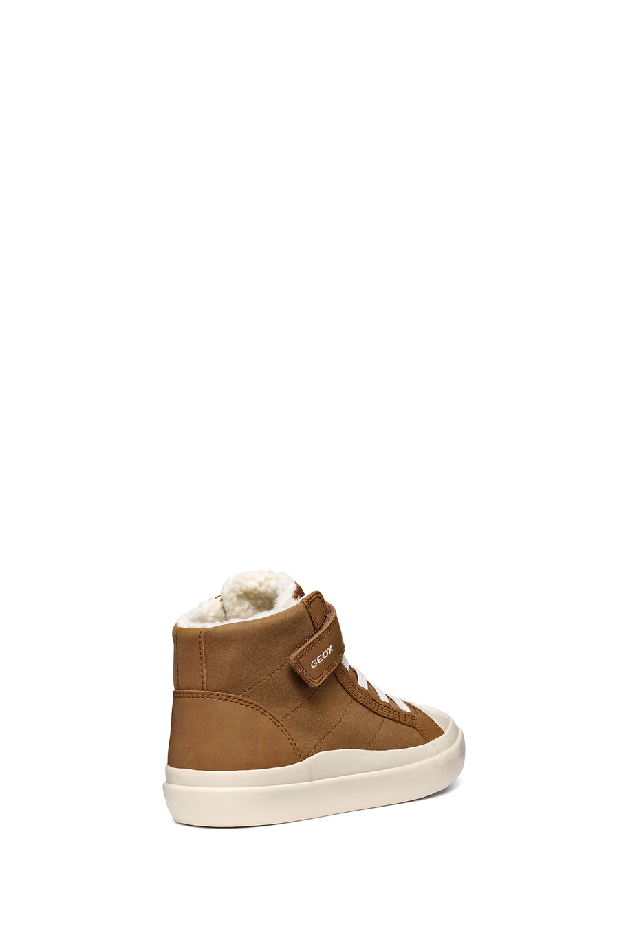 Geox Boy Brown Gisli Boy Banded Ankle Sneakers