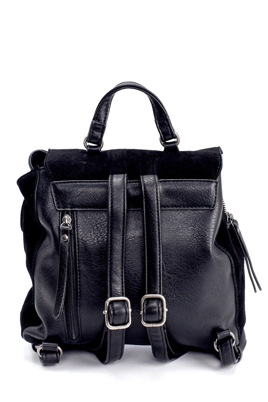 Women's Suede Detailed Backpack