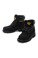 Caterpillar Women's Black Nubuck Leather Colorado Boots | Derimod