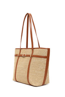 Woman Taba Wicker Shoulder Bag | Derimod