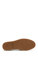 Women's Tan Suede Leather Loafer | Derimod