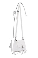 Women's White Long Strap Crossbody Bag | Derimod