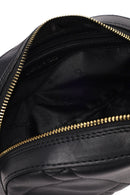 Women's Black Faux Leather Crossbody Bag | Derimod