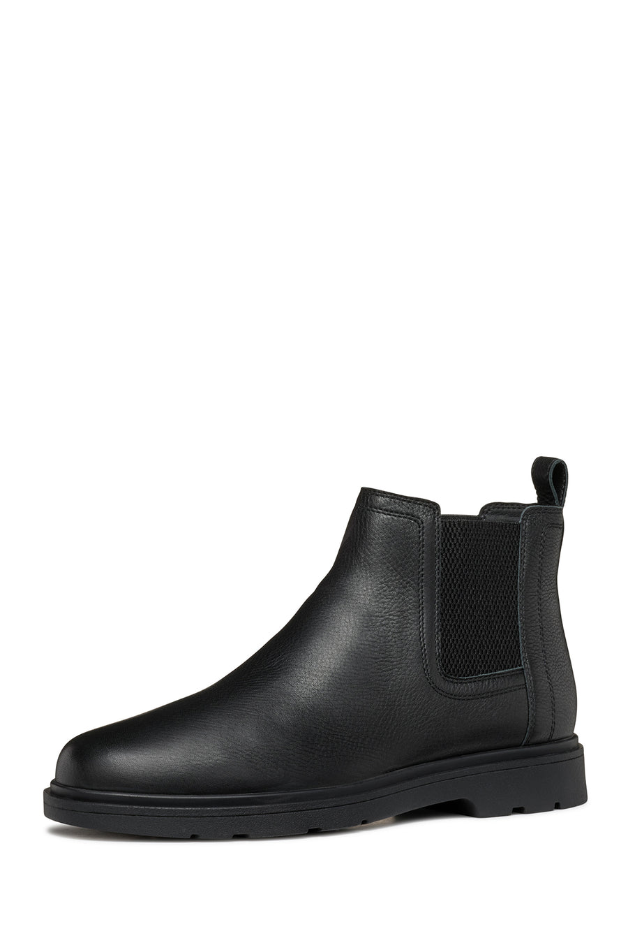 Geox Men's Black Spherica Ec1 Leather Chelsea Boots