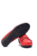 Kadın Kırmızı Dolgu Topuklu Loafer | Derimod