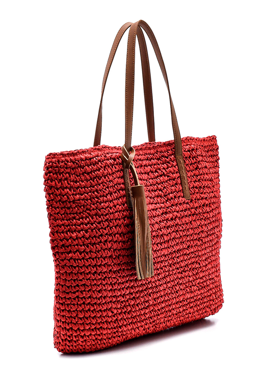 Women's Straw Shoulder Bag