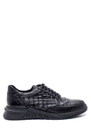 Men's Leather Crocodile Sneaker | Derimod