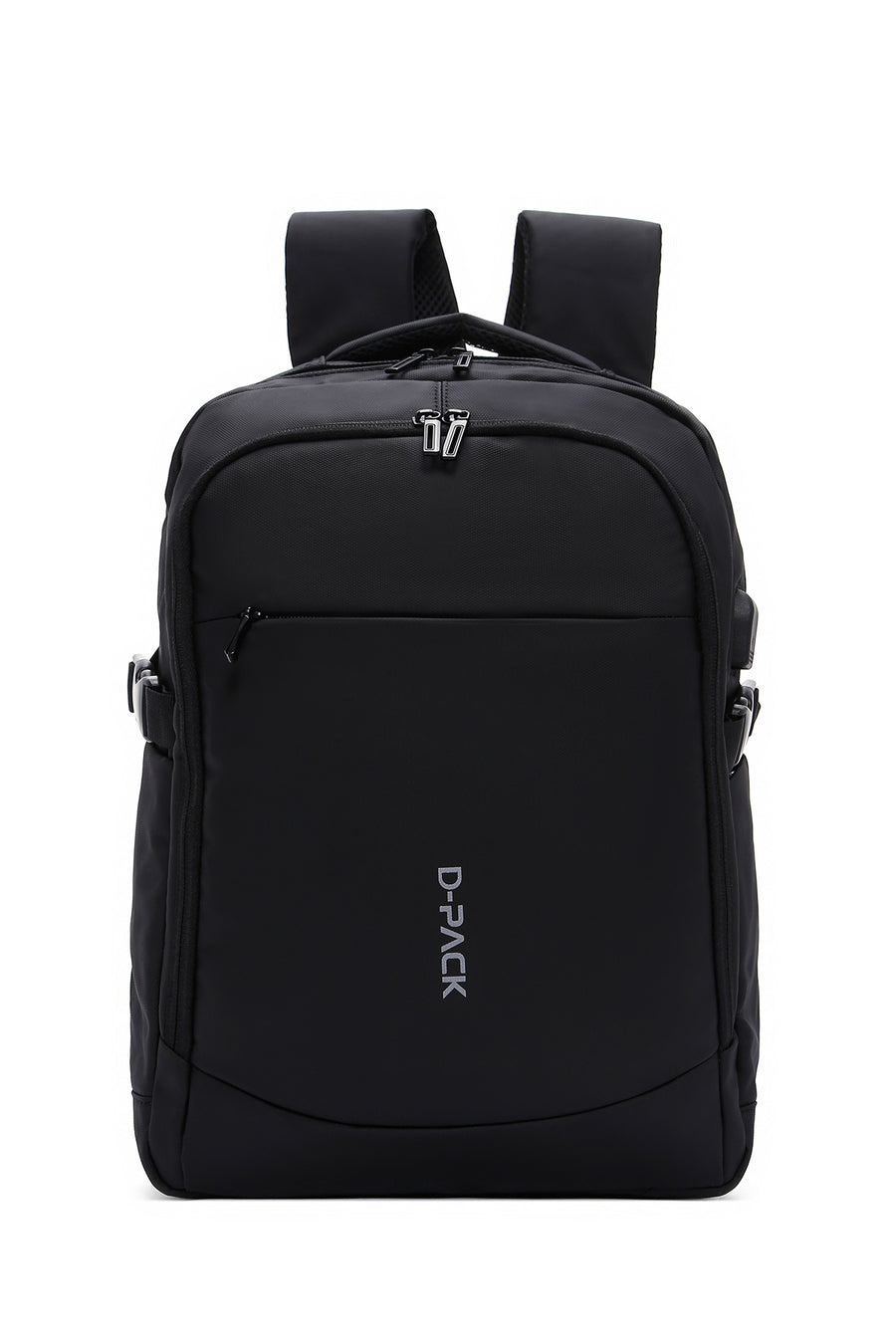 D-Pack Unisex Siyah Teknolojik Kumaş Sırt Çantası 23SBD30086F | Derimod