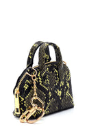 Women's Mini Snake Printed Shoulder Bag | Derimod