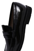 Men's Black Leather Classic Loafer | Derimod