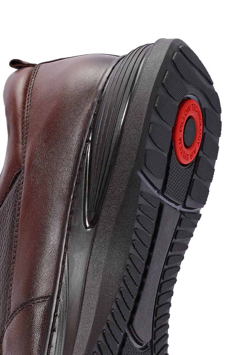 Men's Brown Leather Casual Sneaker