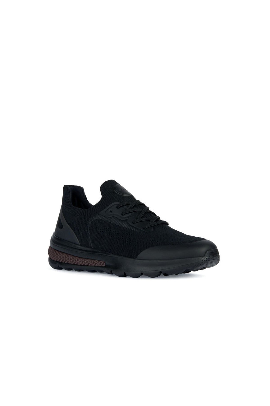 Geox Erkek Siyah Spherica Bağcıklı Kalın Tabanlı Sneaker
