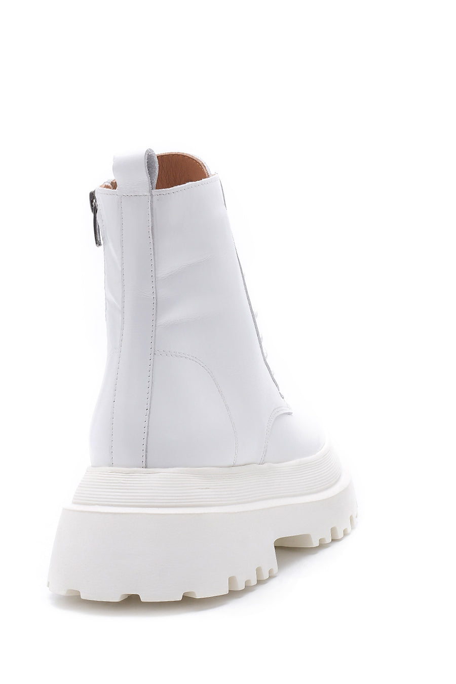 Women's Leather High-Sole Boots