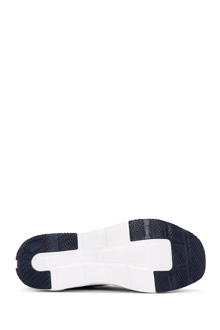 Derimod Zero Men's Navy Blue Lace-Up Thick Sole Sneaker