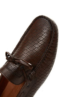 Erkek Deri Baskılı Loafer | Derimod