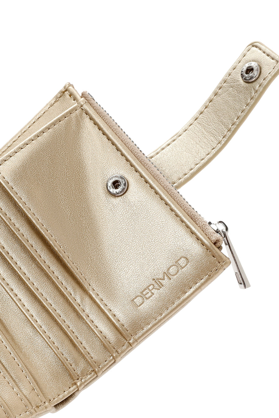 Women's Yellow Metallic Wallet
