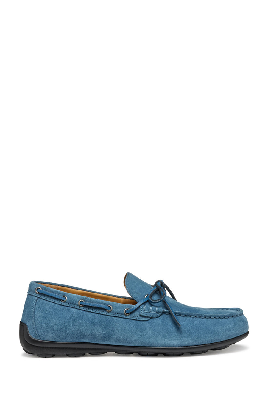 Geox Erkek Mavi U Spherica Ec16 B - Suede Süet Deri Casual Loafer U55HYB00022C4005 | Derimod