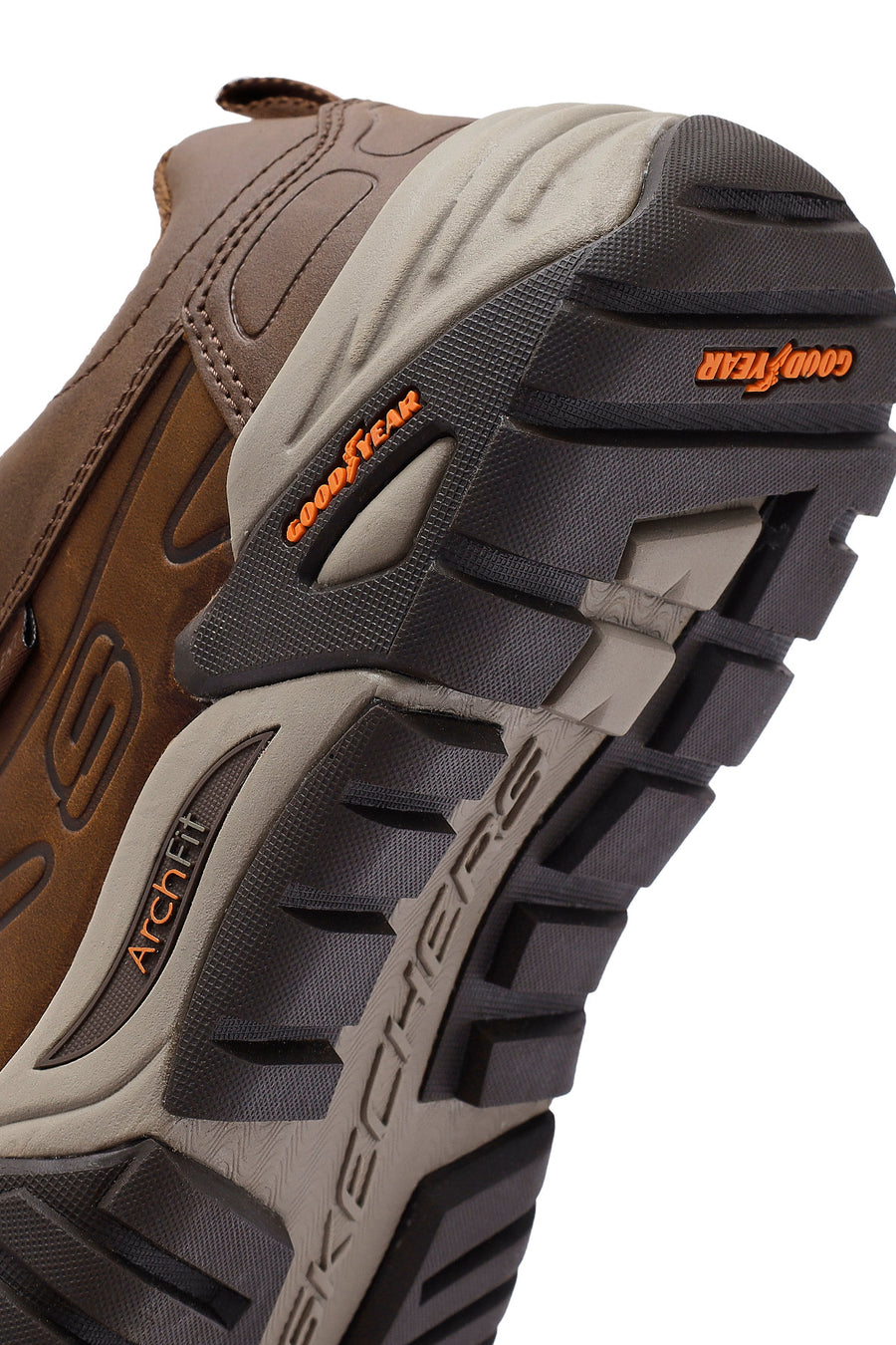 Skechers Erkek Kahverengi Arch Fit Recon - Cadell Bağcıklı Nubuk Deri Bot