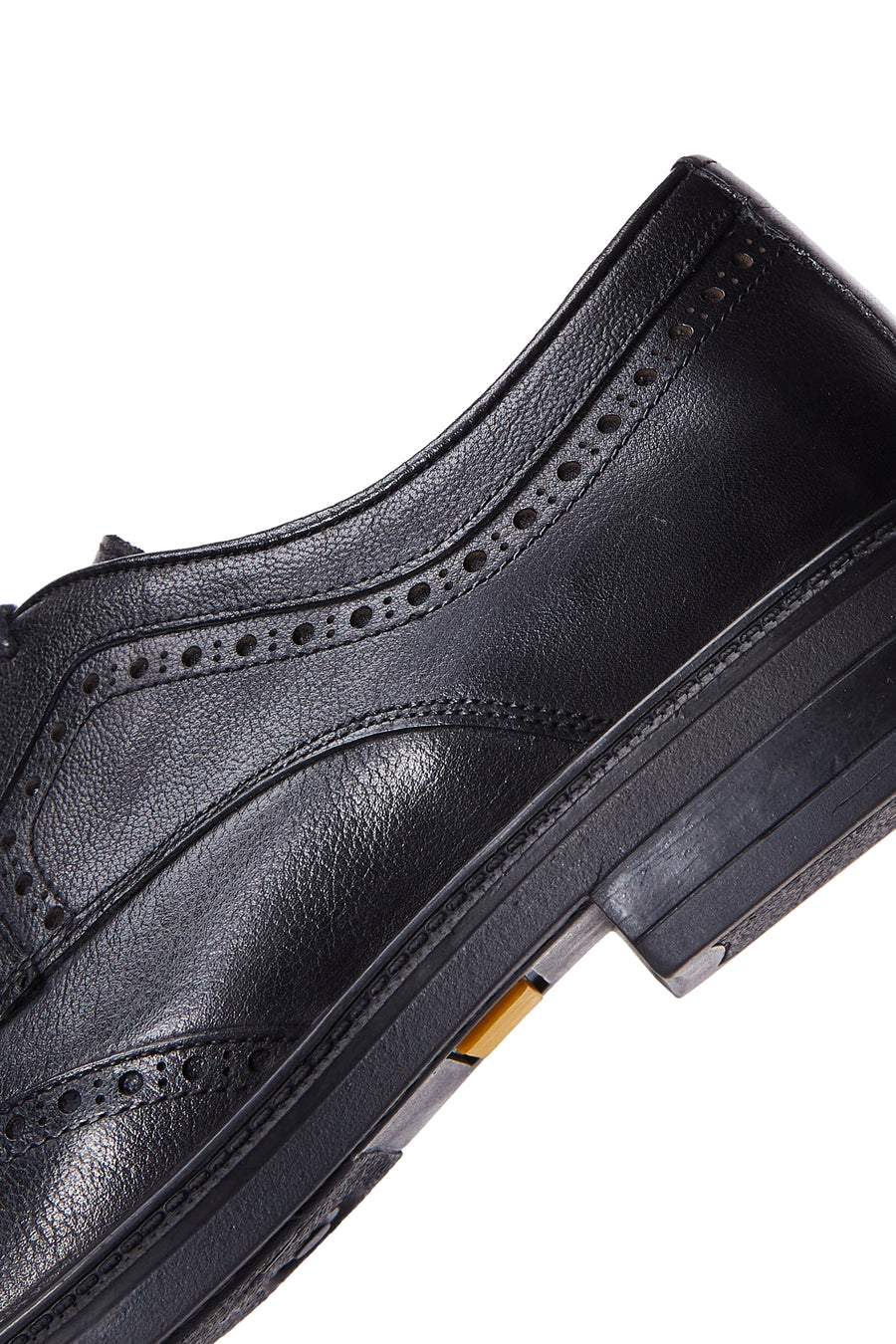 Men's Black Leather Casual Shoes