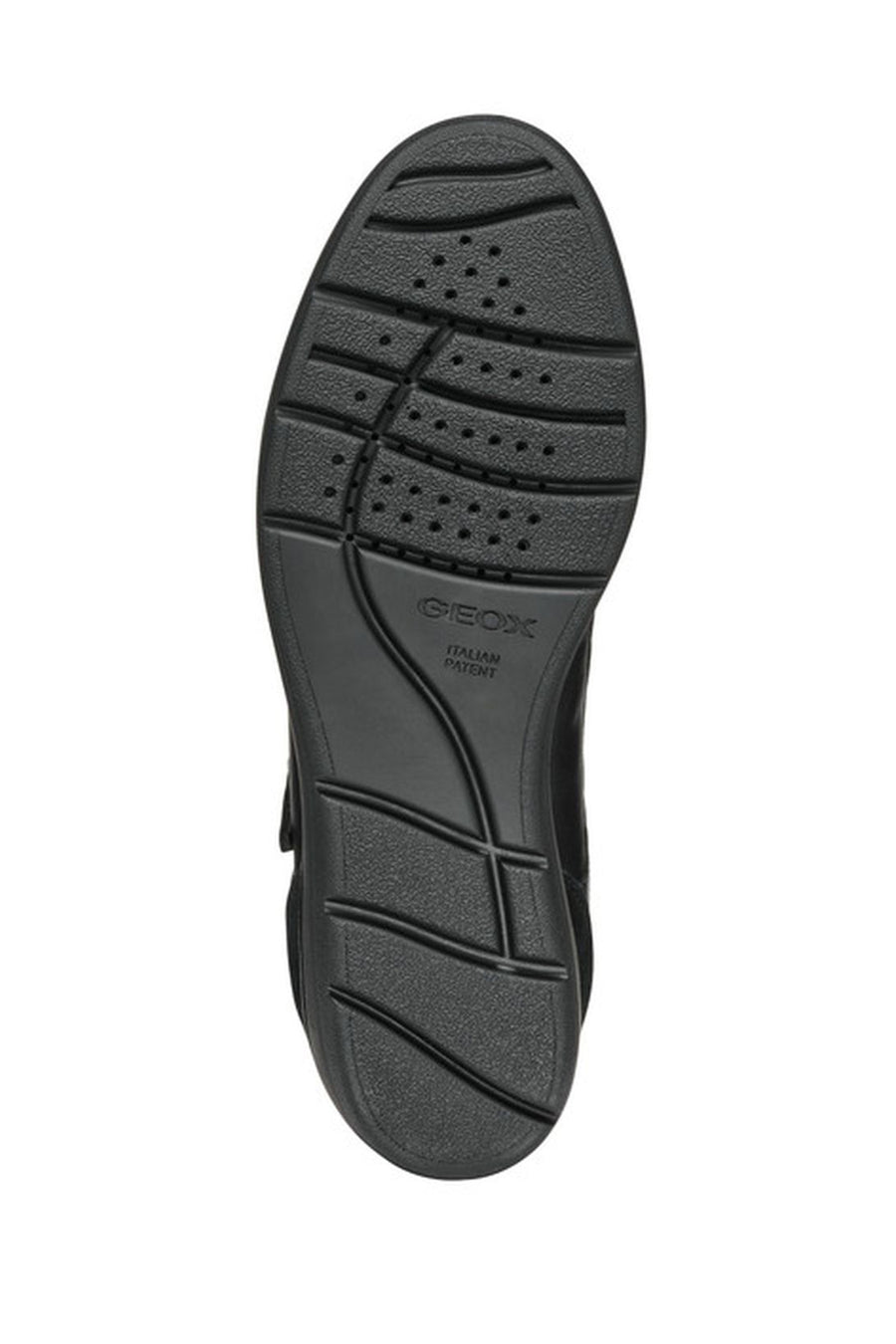 Geox Kadın Siyah Ilde Dolgu Topuklu Bağcıklı Casual Sneaker
