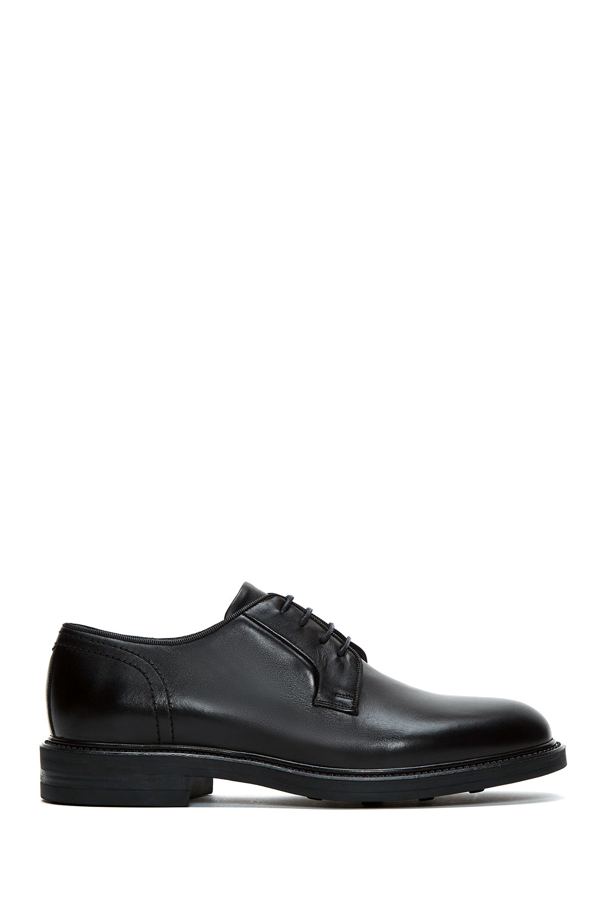 Men's Black Leather Classic Shoes 23WFD640518 | Derimod