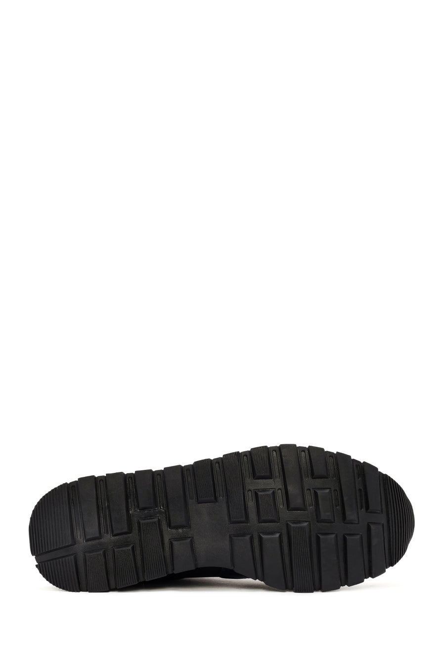 Erkek Lacivert Bağcıklı Deri Casual Sneaker